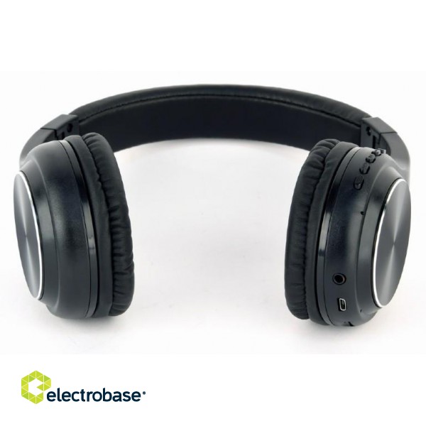 Gembird | Bluetooth stereo headset "Warszawa" | BHP-WAW | Wireless | On-Ear | Wireless | Black image 9