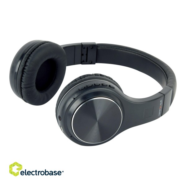Gembird | BHP-WAW | Bluetooth stereo headset "Warszawa" | Wireless | On-Ear | Wireless | Black image 3