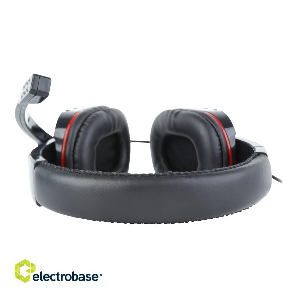 Gembird | Headband | Gaming headset with volume control image 4