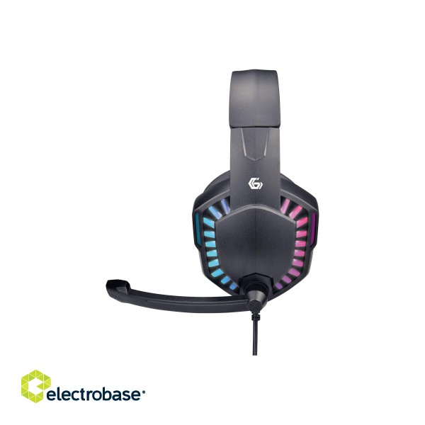 Gembird | Wired | On-Ear | Microphone | Gaming headset with LED light effect | GHS-06 фото 6