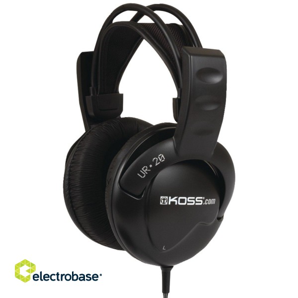 Koss | Headphones DJ Style | UR20 | Wired | On-Ear | Noise canceling | Black image 1