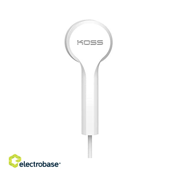 Koss | Headphones | KEB9iW | Wired | In-ear | Microphone | White image 3