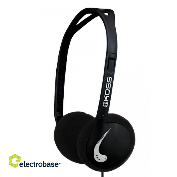 Koss | Headphones | KPH25k | Wired | On-Ear | Black image 1