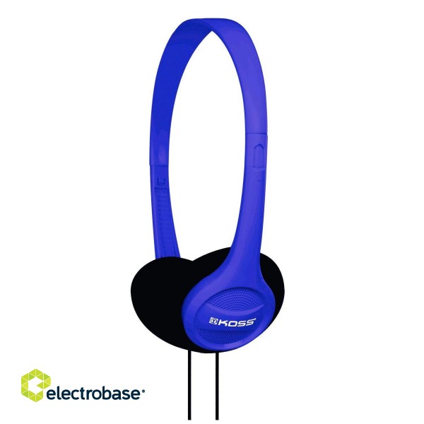 Koss | Headphones | KPH7b | Wired | On-Ear | Blue image 1