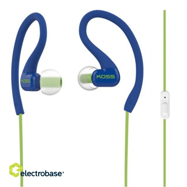 Koss | KSC32iB | Headphones | Wired | In-ear | Microphone | Blue image 1
