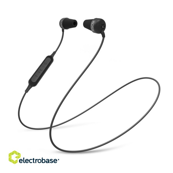 Koss | Noise Isolating In-ear Headphones | THEPLUGWL | Wireless | In-ear | Wireless | Black image 1