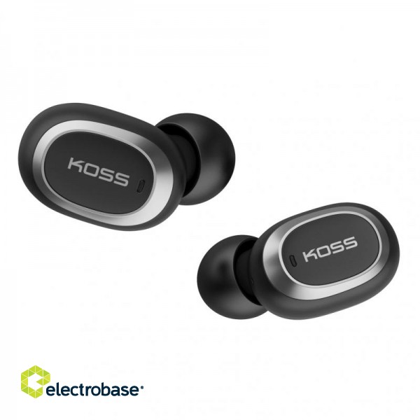 Koss | True Wireless Earbuds | TWS250i | Wireless | In-ear | Microphone | Wireless | Black paveikslėlis 1