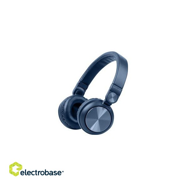Muse | M-276BTB | Wireless | On-Ear | Microphone | Wireless | Blue image 1