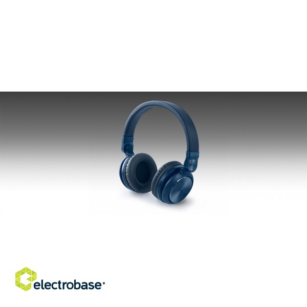 Muse | M-276BTB | Wireless | On-Ear | Microphone | Wireless | Blue paveikslėlis 5