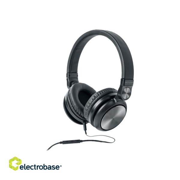 Muse | Stereo Headphones | M-220 CF | Wired | Over-Ear | Microphone | Black фото 2