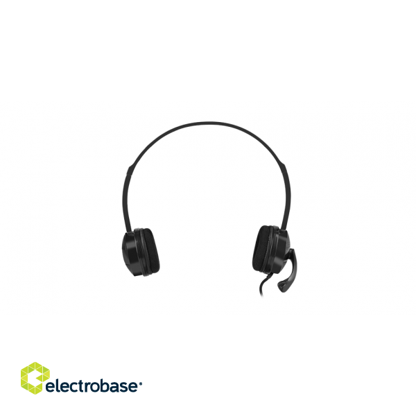 Natec | Headset | Canary Go | Wired | On-Ear | Microphone | Noise canceling | Black фото 9