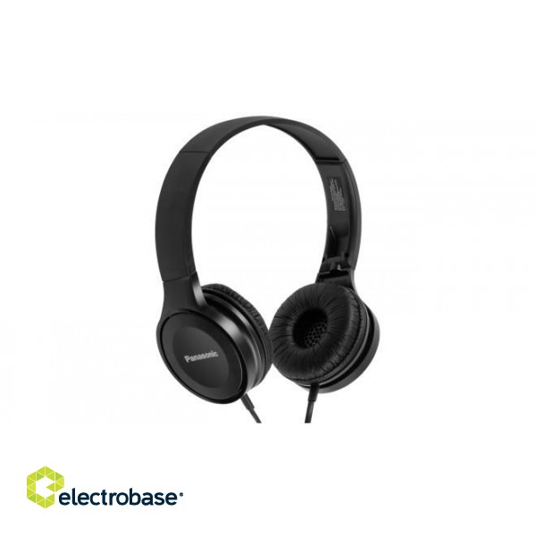 Panasonic | RP-HF100ME | Headband/On-Ear | Microphone | Black image 1