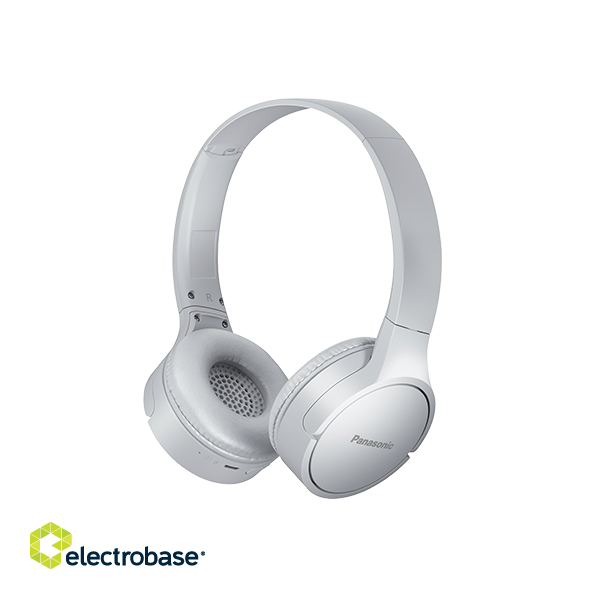 Panasonic | Street Wireless Headphones | RB-HF420BE-W | Wireless | On-Ear | Microphone | Wireless | White paveikslėlis 1