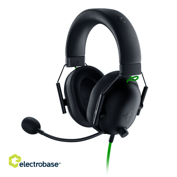 Razer | Esports Headset | BlackShark V2 X | Wired | Over-ear | Microphone | Noise canceling | Black paveikslėlis 3