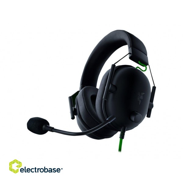 Razer | Esports Headset | BlackShark V2 X | Wired | Over-ear | Microphone | Noise canceling | Black image 1