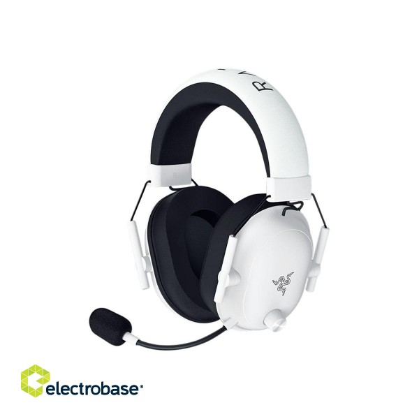 Razer | Gaming Headset | BlackShark V2 HyperSpeed | Wireless/Wired | Over-Ear | Microphone | Noise canceling | Wireless | White image 3