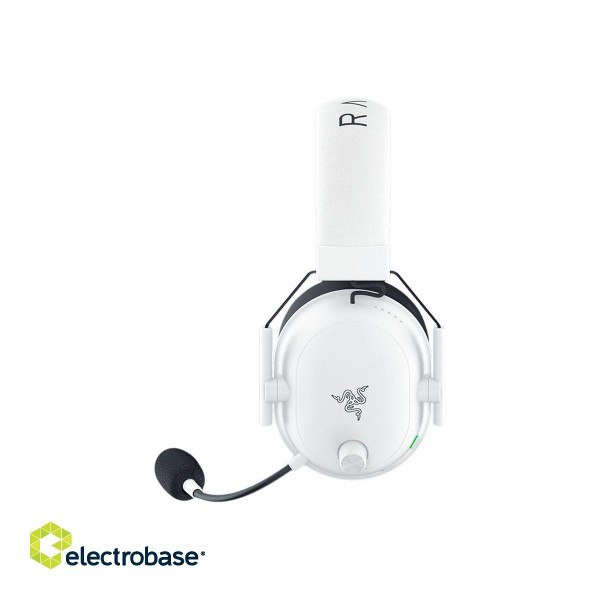 Razer | Gaming Headset | BlackShark V2 HyperSpeed | Wireless/Wired | Over-Ear | Microphone | Noise canceling | Wireless | White image 5