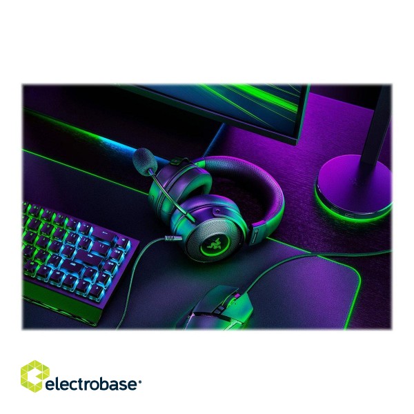 Razer | Gaming Headset | Kraken V3 Hypersense | Wired | Over-Ear | Noise canceling image 8