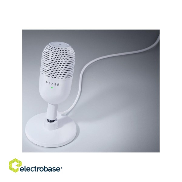 Razer | Streaming Microphone | Seiren V3 Mini | Wired | White image 2