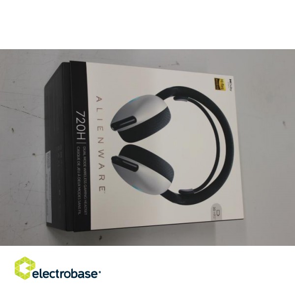 SALE OUT.  | Dell | Alienware Dual Mode Wireless Gaming Headset | AW720H | Over-Ear | USED AS DEMO | Wireless | Noise canceling | Wireless image 1