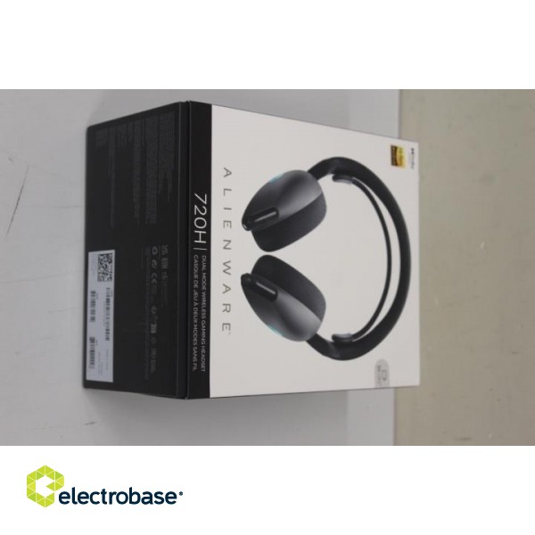 SALE OUT.  | Dell | Alienware Dual Mode Wireless Gaming Headset | AW720H | Wireless | Over-Ear | USED AS DEMO | Noise canceling | Wireless image 1