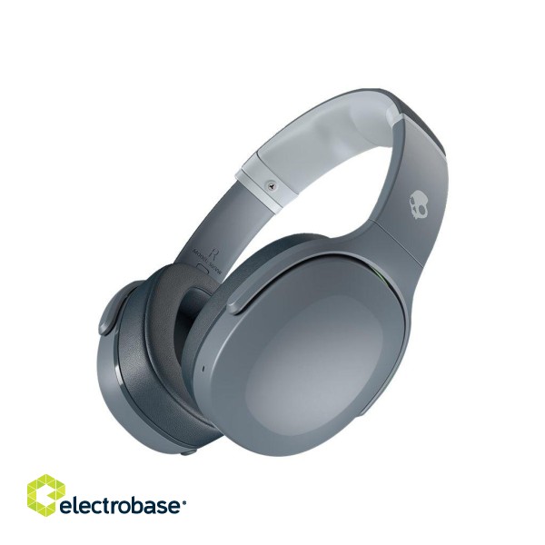 Skullcandy | Wireless Headphones | Crusher Evo | Wireless | Over-Ear | Microphone | Wireless | Chill Grey image 4