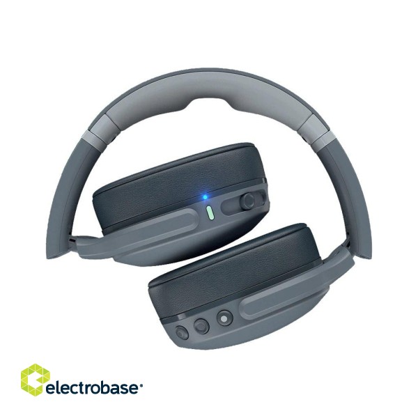 Skullcandy | Wireless Headphones | Crusher Evo | Wireless | Over-Ear | Microphone | Wireless | Chill Grey image 8