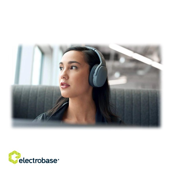 Skullcandy | Wireless Headphones | Crusher Evo | Wireless | Over-Ear | Microphone | Wireless | Chill Grey image 10