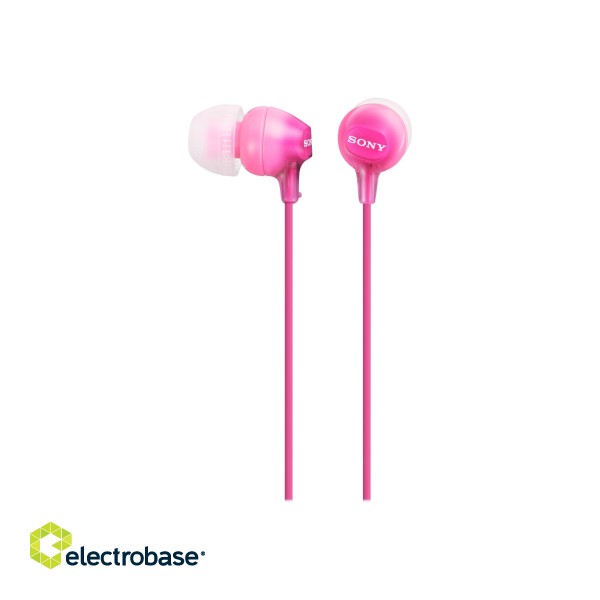 Sony | EX series | MDR-EX15LP | In-ear | Pink image 2