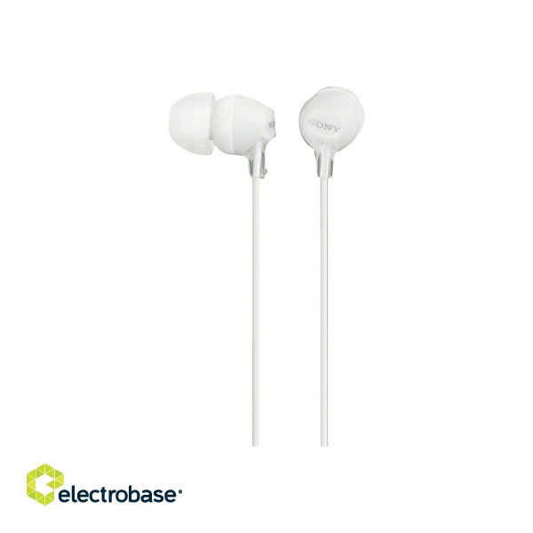 Sony | MDR-EX15LP | EX series | In-ear | White image 2