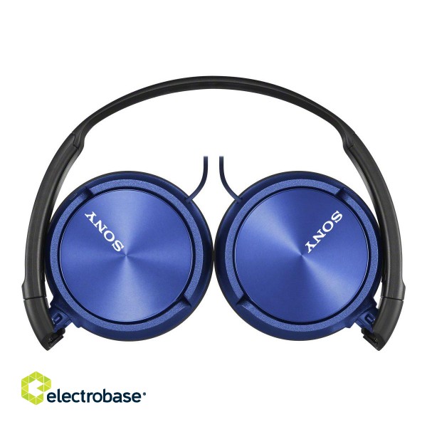 Sony | MDR-ZX310 | Foldable Headphones | Headband/On-Ear | Blue image 3