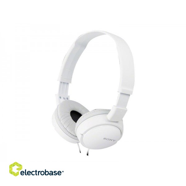 Sony | MDR-ZX110 | Headphones | Headband/On-Ear | White image 5