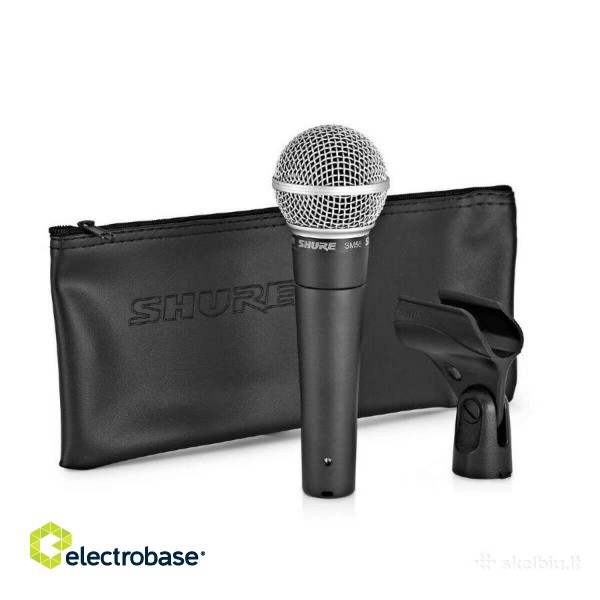 Shure | Vocal Microphone | SM58-LCE | Dark grey paveikslėlis 3