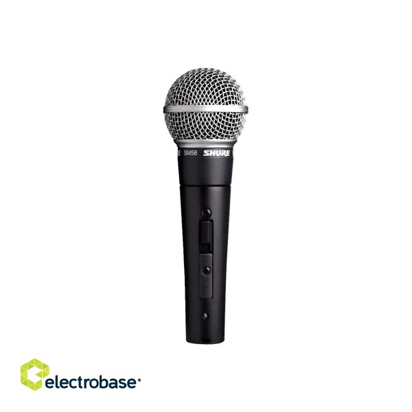 Shure | Microphone Vocal Dynamic | SM58SE | Dark grey image 2