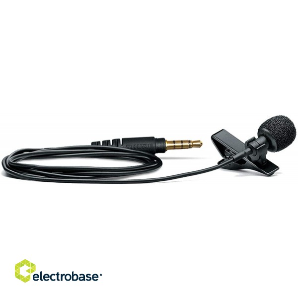 Shure MVL Lavalier Microphone for Smartphone or Tablet | Shure image 1