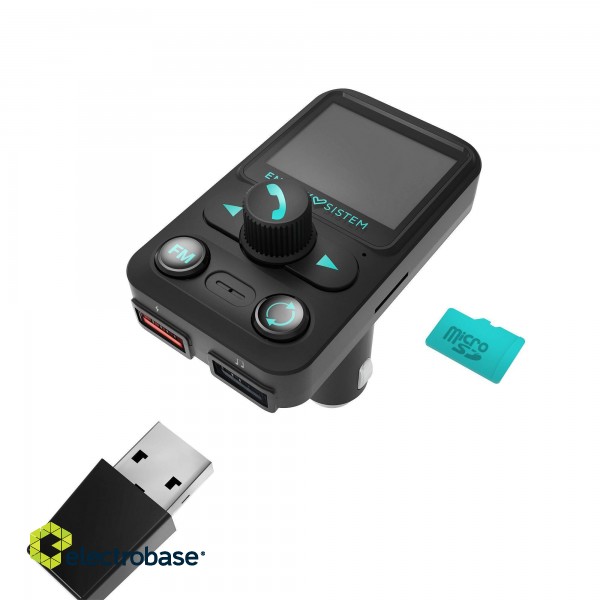 Car Transmitter FM Xtra | Bluetooth | FM | USB connectivity image 5