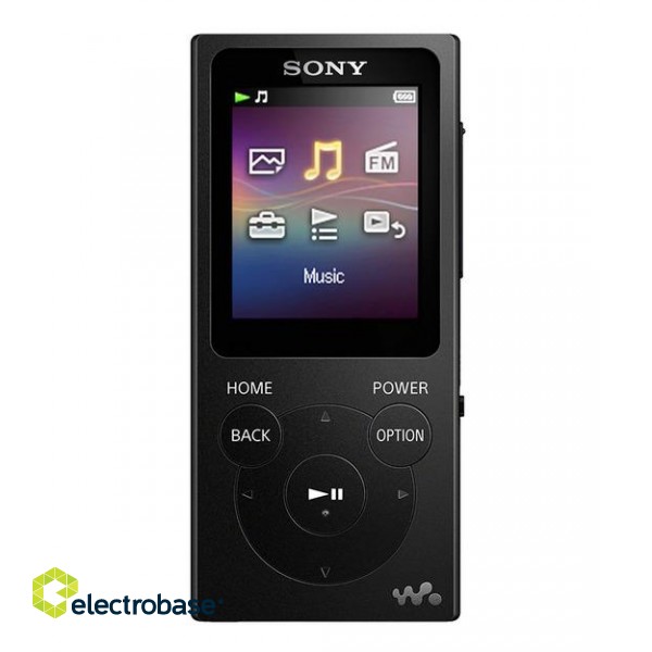 Sony Walkman NW-E394B MP3 Player with FM radio paveikslėlis 3