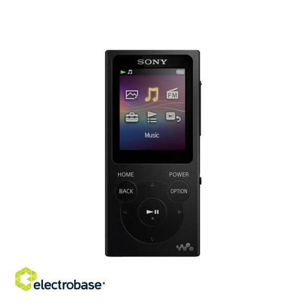 Sony Walkman NW-E394B MP3 Player with FM radio paveikslėlis 2