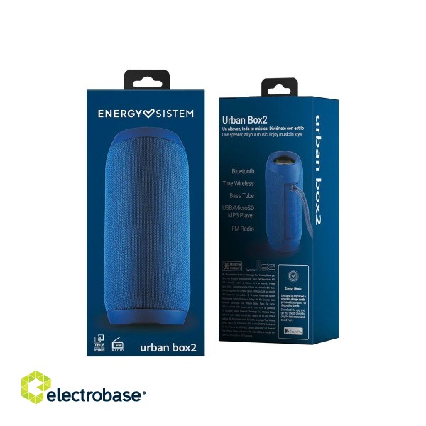 Energy Sistem | Speaker | Urban Box 2 | 10 W | Bluetooth | Ocean | Wireless connection paveikslėlis 10