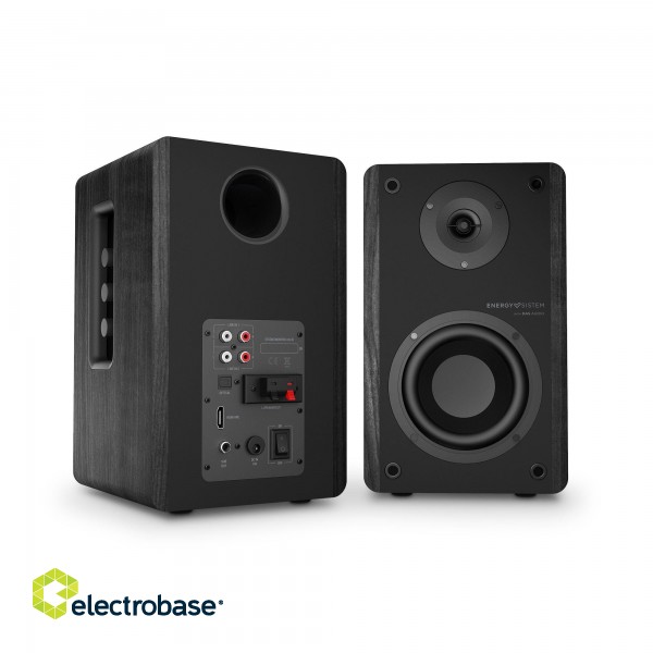 Energy Sistem Studio Monitor 4 Hi Fi | Energy Sistem | Bookshelf Speaker | Studio Monitor 4 Hi Fi | 80 W | Bluetooth | Wireless connection image 9