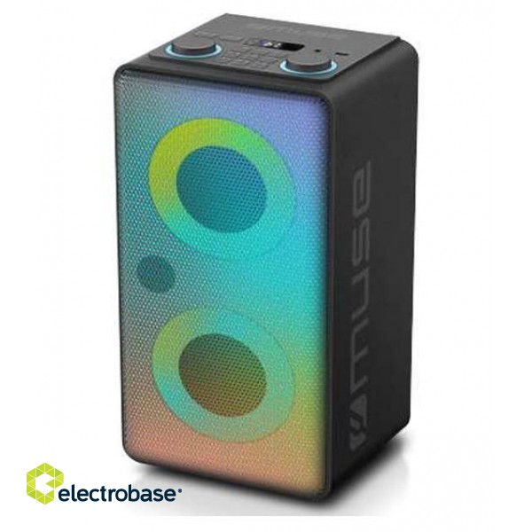 Muse | Bluetooth Speaker | M-1808DJ | 150 W | Bluetooth | Black image 1