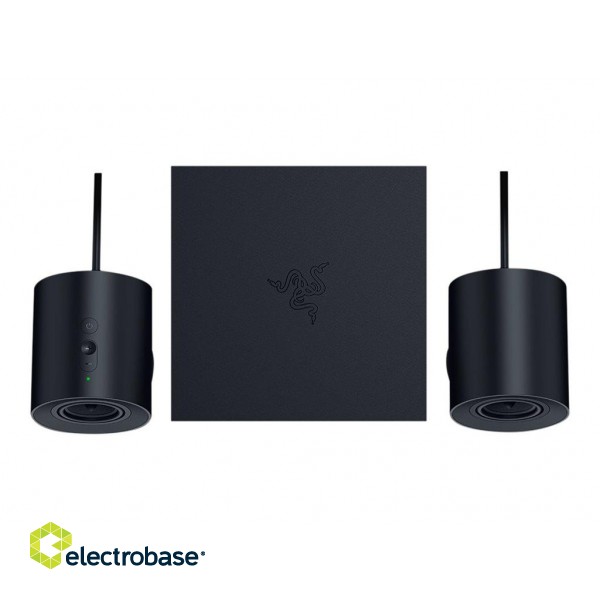 Razer | Gaming Speakers with wired subwoofer | Nommo V2 - 2.1 | Bluetooth | Black фото 2