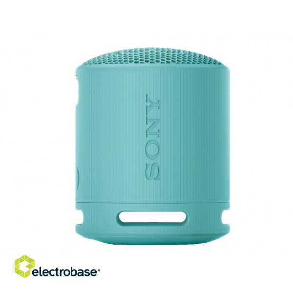 Sony | Speaker | SRS-XB100 | Waterproof | Bluetooth | Blue | Portable | Wireless connection image 3