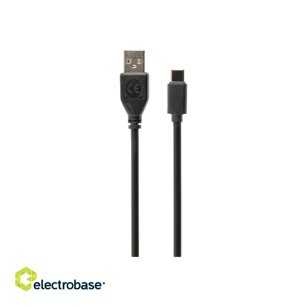 Cablexpert CCP-USB2-AMCM-1M USB 2.0 AM to Type-C cable (AM/CM) image 2