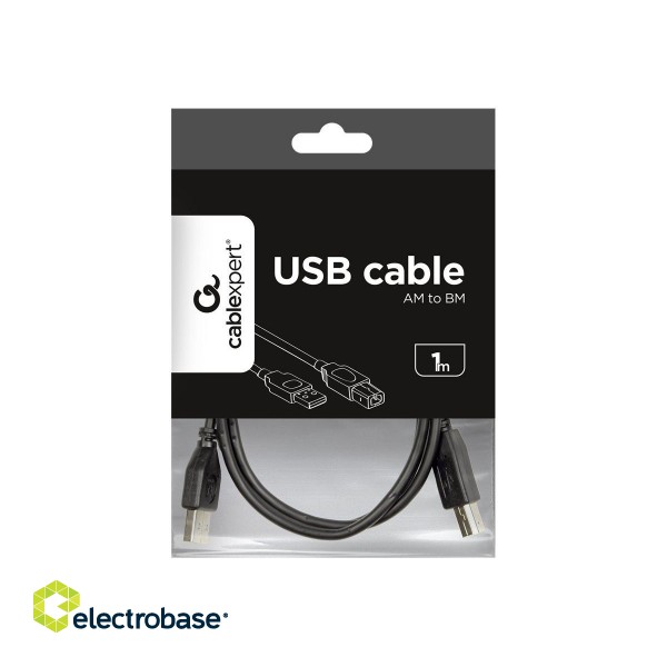Cablexpert CCP-USB2-AMCM-1M USB 2.0 AM to Type-C cable (AM/CM) image 5