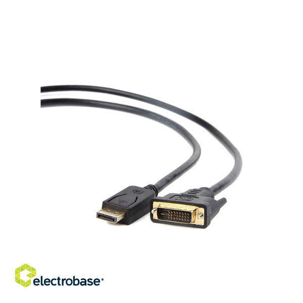 Cablexpert | DisplayPort adapter cable | DisplayPort | DVI | DP to DVI-D | 1 m фото 1