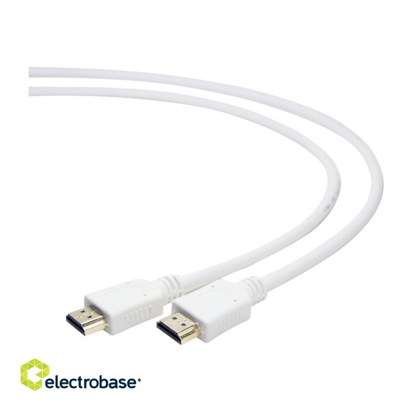 Cablexpert | HDMI male-male cable | White | HDMI male | HDMI male | 1.8 m paveikslėlis 3