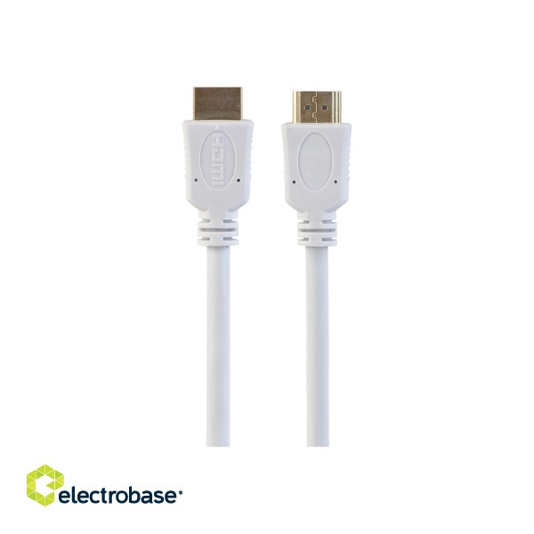 Cablexpert | HDMI male-male cable | White | HDMI male | HDMI male | 1.8 m paveikslėlis 5