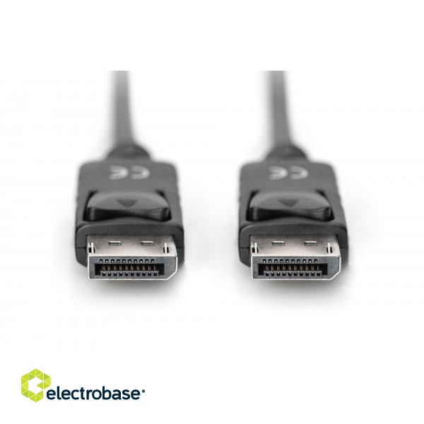 Digitus | DisplayPort Connection Cable | Black | DP male | DP male | DP to DP | 1 m paveikslėlis 3