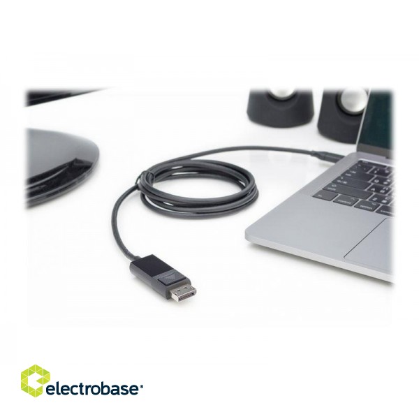 Digitus | USB-C | DisplayPort | USB Type-C adapter cable | USB-C to DP | 2 m image 5